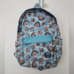 Star Wars Loungefly Baby Yoda Backpack NWOT